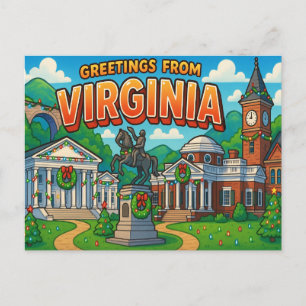 VIRGINIA Postkarte