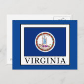 Virginia Postkarte (Vorne/Hinten)