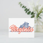 Virginia Postkarte (Stehend Vorderseite)