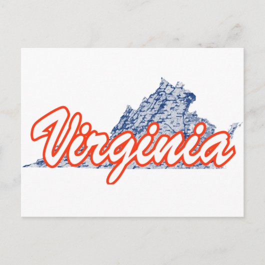 Virginia Postkarte (Vorderseite)
