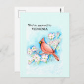 Virginia Postkarte (Vorne/Hinten)