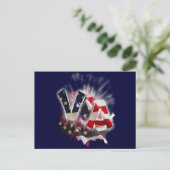 VIRGINIA POSTKARTE (Stehend Vorderseite)