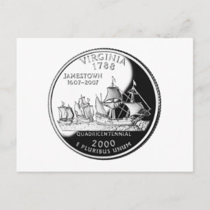 Virginia Postkarte