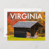 VIRGINIA POSTKARTE (Vorne/Hinten)