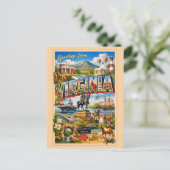 Virginia Postkarte (Stehend Vorderseite)