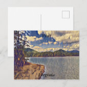 Virginia Postkarte 2 (Vorne/Hinten)