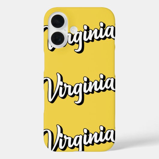 Virginia Pride iPhone 16 Pro Fall Case-Mate iPhone Hülle (Rückseite)