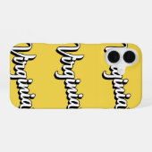 Virginia Pride iPhone 16 Pro Hülle (Rückseite (Horizontal))
