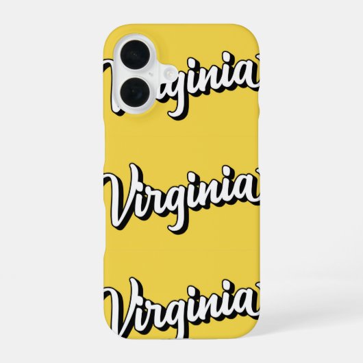 Virginia Pride iPhone 16 Pro Hülle (Rückseite)