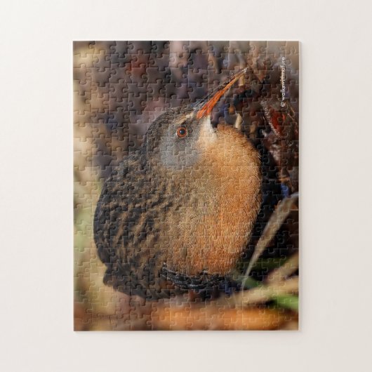 Virginia Rail im Unterbüro Puzzle (Vertikal)