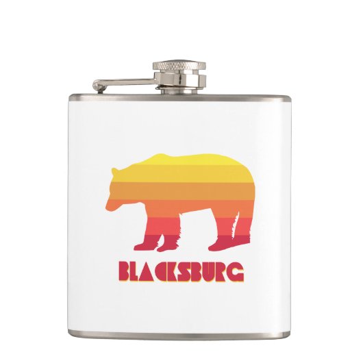 Virginia Rainbow Bear Flachmann (Vorderseite)