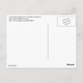 Virginia Rhododendron Postkarte (Rückseite)