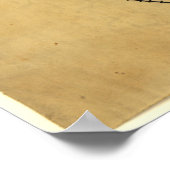 Virginia Road Zivile Kriegskarte Poster (Ecke)