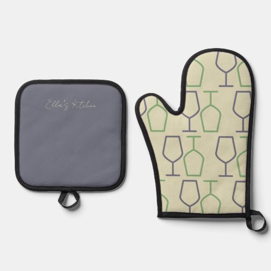 Virginia Rustic Potholder Set  (Vorderseite)