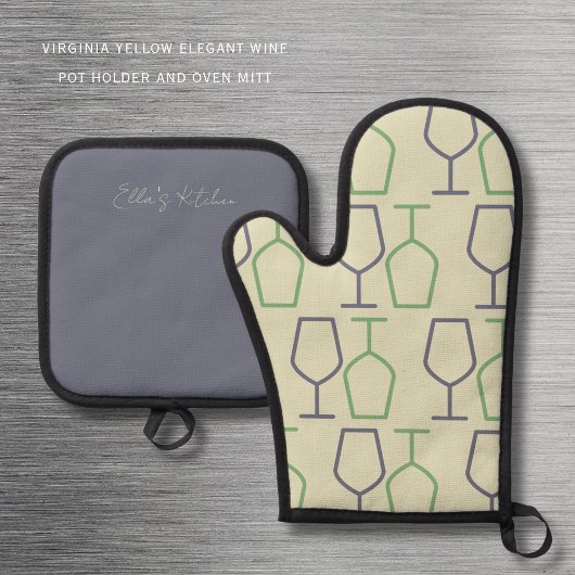 Virginia-Rustik-Topflappen-Set Ofenhandschuh & Topflappen-Set