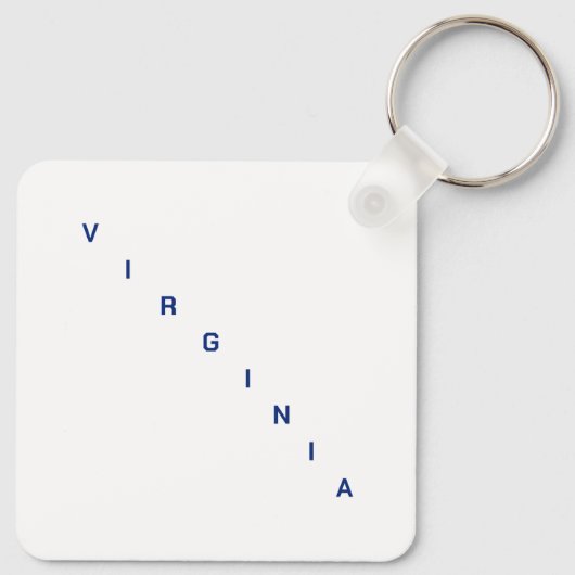 Virginia Schlüsselanhänger (Rückseite)