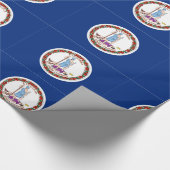 Virginia-Siegel Geschenkpapier (Ecke)