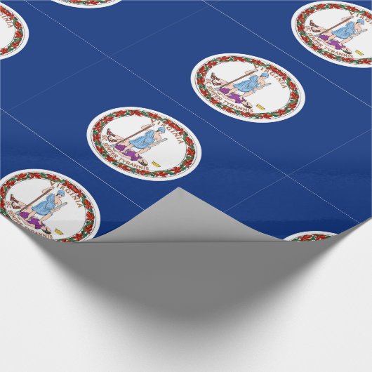 Virginia-Siegel Geschenkpapier (Ecke)