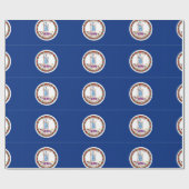 Virginia-Siegel Geschenkpapier (Flach)