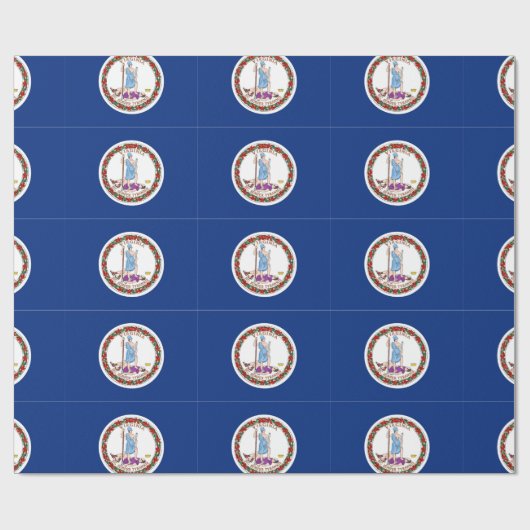 Virginia-Siegel Geschenkpapier (Flach)