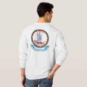 Virginia-Siegel T-Shirt (Schwarz voll)