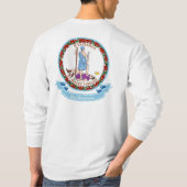 Virginia-Siegel T-Shirt (Rückseite)