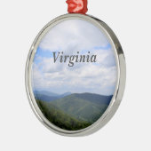 Virginia Silbernes Ornament (Links)