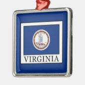 Virginia Silbernes Ornament (Links)