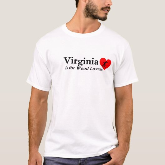 Virginia-Skateboard T-Shirt (Vorderseite)