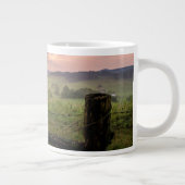 Virginia-Sonnenuntergang Jumbo-Tasse (Rechts)