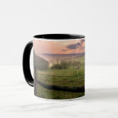 Virginia-Sonnenuntergang Tasse (Vorderseite Links)