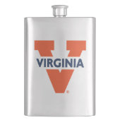 Virginia Split V Flachmann (Vorderseite)