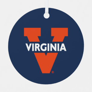 Virginia Split V Ornament Aus Metall