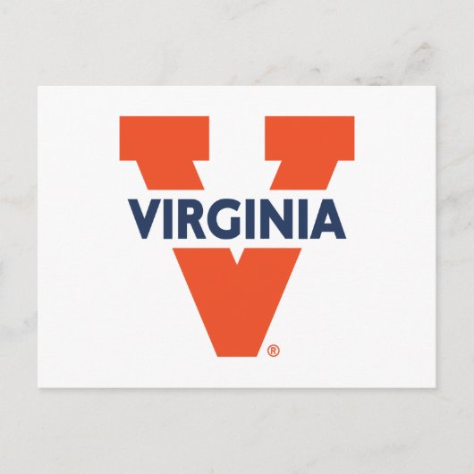Virginia Split V Postkarte (Vorderseite)