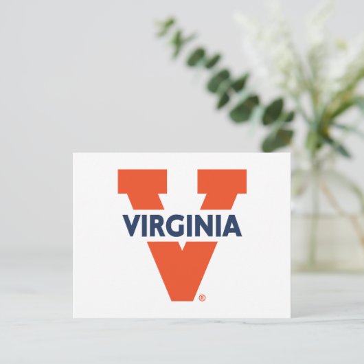 Virginia Split V Postkarte (Stehend Vorderseite)