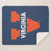 Virginia Split V Sherpadecke (Vorderseite (Horizontal))