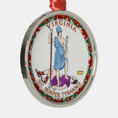 Virginia-Staat seal.jpg Ornament Aus Metall (Rechts)