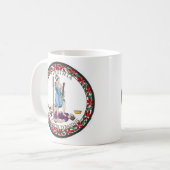 Virginia Staat Siegel, Die Staatsflagge von Virgin Kaffeetasse (Vorderseite Links)