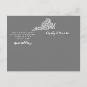 VIRGINIA Staat-Umstiegskarte Ankündigungspostkarte (Rückseite)