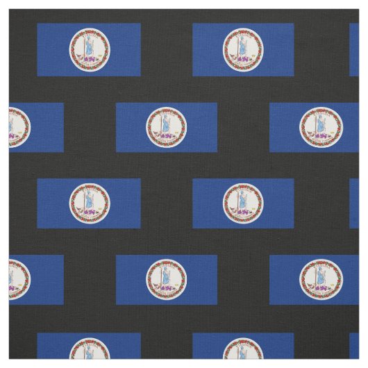 Virginia-Staats-Flagge Stoff (Muster)