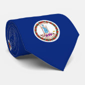 Virginia-Staats-Flaggen-Entwurf Krawatte (Gerollt)