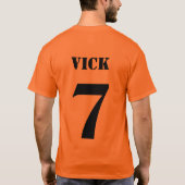 VIRGINIA-STAATS-GEFÄNGNIS - Orange T-Shirt (Rückseite)