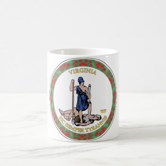 Virginia-Staats-Siegel Kaffeetasse (Mittel)