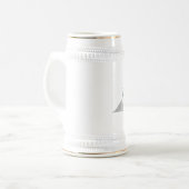 Virginia-Staats-Typografie Bierglas (Vorderseite Links)