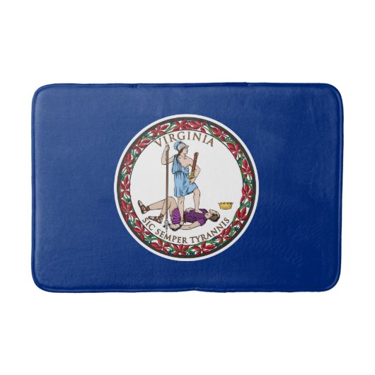 Virginia Staatsflagge Badematte (Vorderseite)