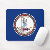 Virginia Staatsflagge Mousepad (Mit Mouse)
