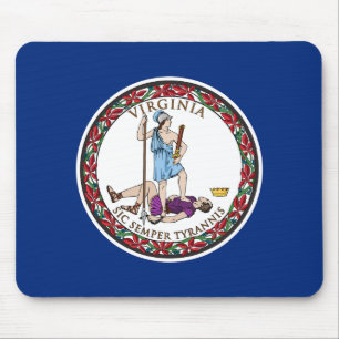 Virginia Staatsflagge Mousepad