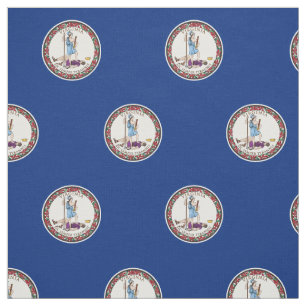 Virginia Staatsflagge Stoff