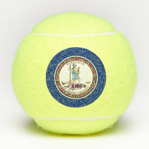 Virginia Staatsflagge Tennisbälle