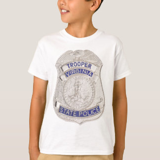 Virginia-Staattrooper-Polizei-Abzeichen T-Shirt